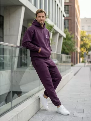 Férfi zeneszámok ALTISPORT BYB/ALM002BY286 BURGUNDIA