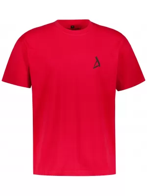 Férfi túlméretezett T -piró ALTISPORT BYB/ALM002BY102 PIROS