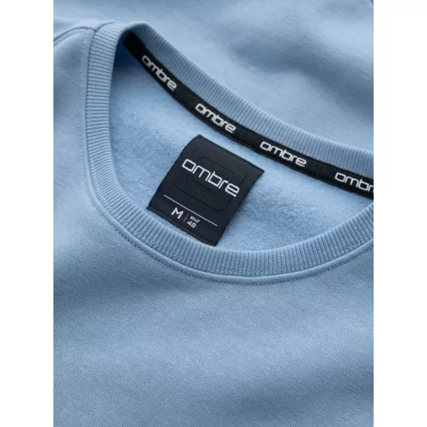  Férfi pulóver OMBRE OM-SSNZ-0136 KÉK 