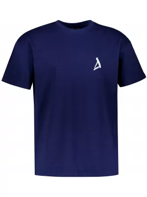 Férfi túlméretezett T -piró ALTISPORT BYB/ALM002BY102 SÖTÉTKÉK