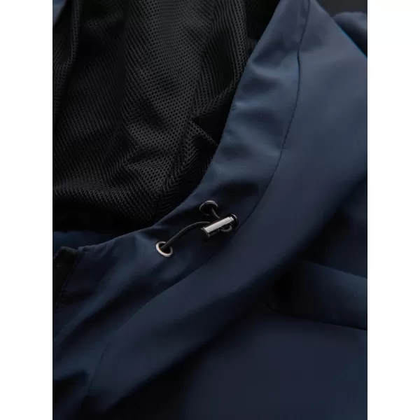  Kabát OMBRE OM-JANP-0149 SÖTÉTKÉK 