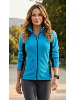 Női gyapjú pulóver ALTISPORT NoPrint NP/ALW825 TÜRKIZ
