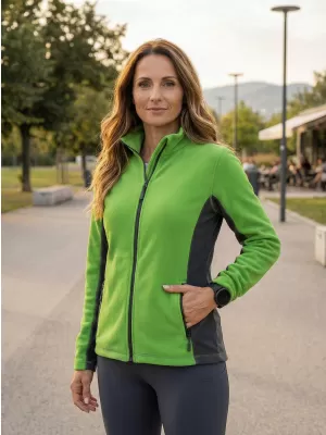 Női gyapjú pulóver ALTISPORT NoPrint NP/ALW825 ALMA ZÖLD