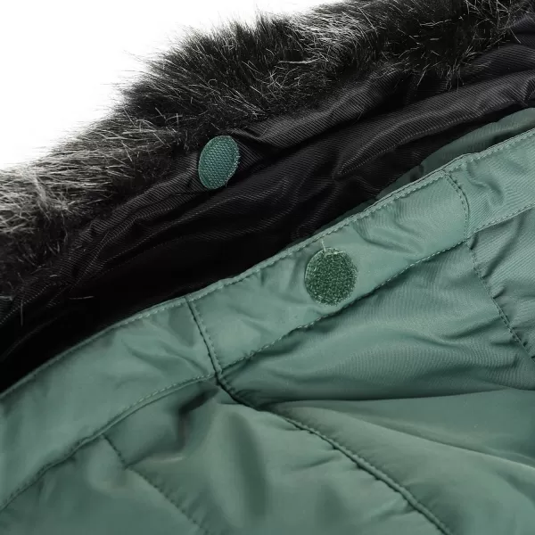  Kabát ALPINE PRO WERD MJCD681 ZÖLD 