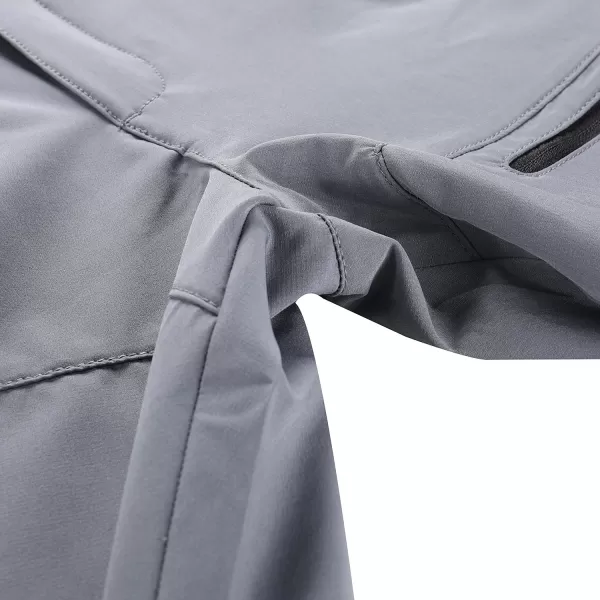  Férfi softshell rövidnadrág ALPINE PRO BAK MPAC711 SZÜRKE 