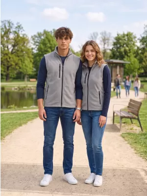 Unisex mellény ALTISPORT NoPrint NP/ALU525 VILÁGOSSZÜRKE