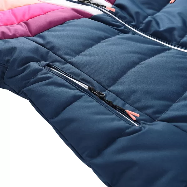  Női toll sítakabát ALPINE PRO FEEDRA LJCB604 KÉK 