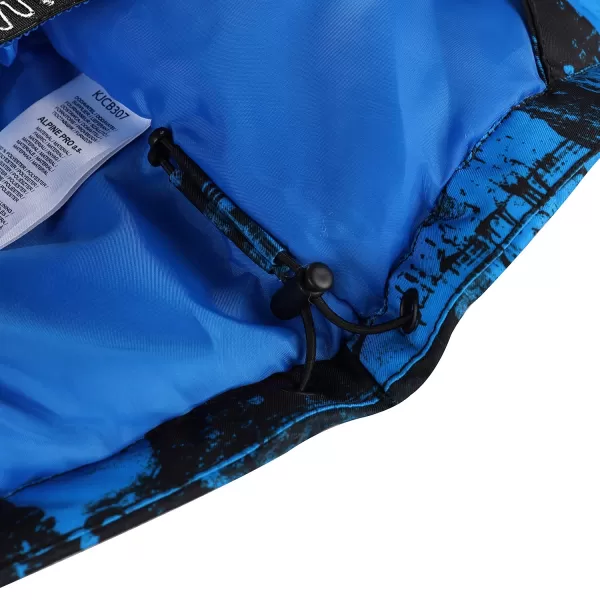  Sítőkabát ALPINE PRO EDERO KJCB307 ELEKTROMOSAN KÉK 
