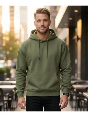 Férfi pulóver ALTISPORT NoPrint NP/ALM024 KHAKI