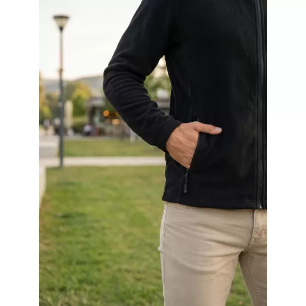  Férfi gyapjú pulóver ALTISPORT NoPrint NP/ALM725 FEKETE 