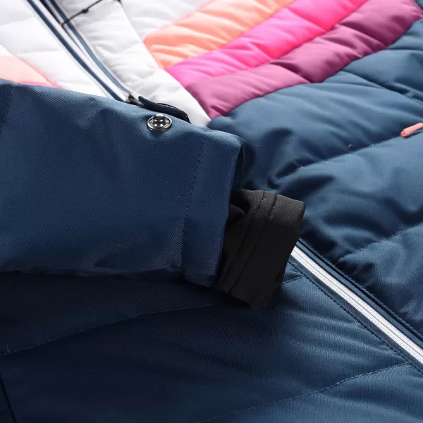  Női toll sítakabát ALPINE PRO FEEDRA LJCB604 KÉK 