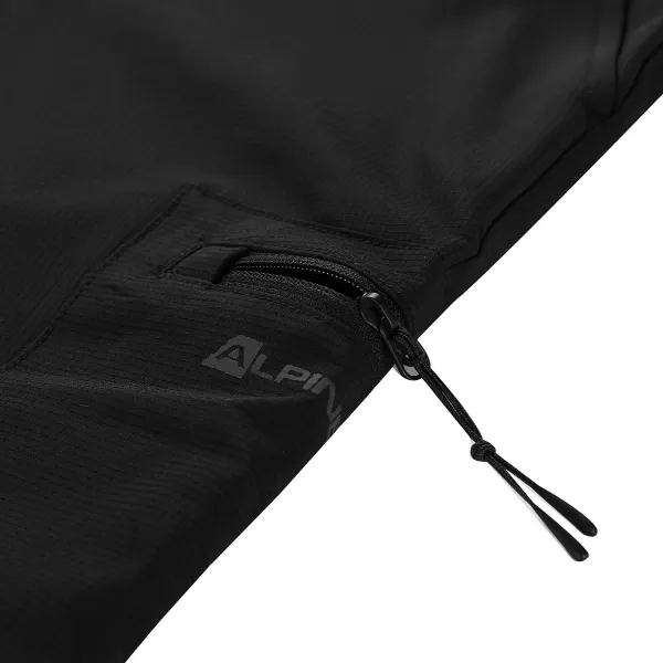  Női softshell nadrág ALPINE PRO CORBA LPAD663 FEKETE 