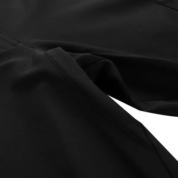  Női softshell nadrág ALPINE PRO CORBA LPAD663 FEKETE 