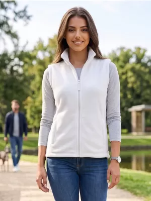 Unisex mellény gyapjú ALTISPORT NoPrint NP/ALU815 FEHÉR