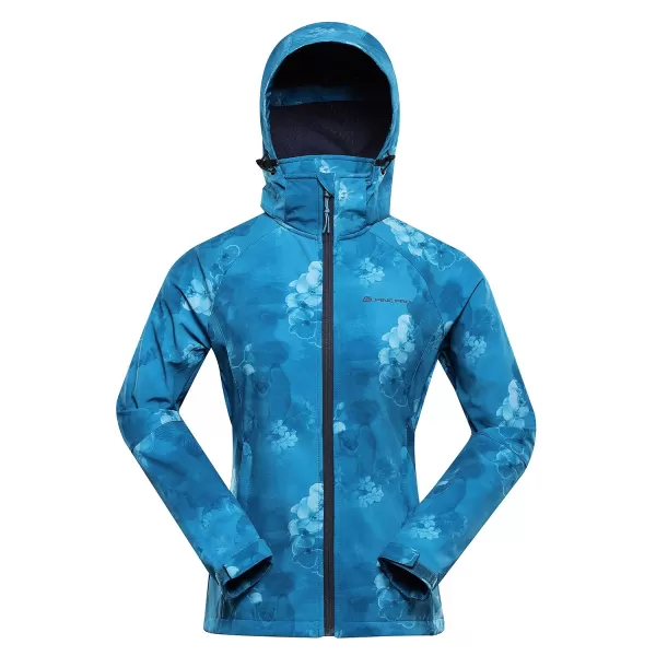  Női softshell dzseki ALPINE PRO HOORA LJCC590 KÉK 
