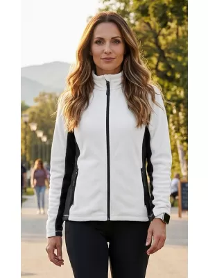 Női gyapjú pulóver ALTISPORT NoPrint NP/ALW825 FEHÉR
