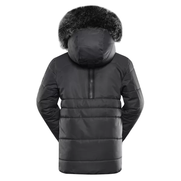  Kabát ALPINE PRO WERDO KJCD335 SÖTÉTSZÜRKE 