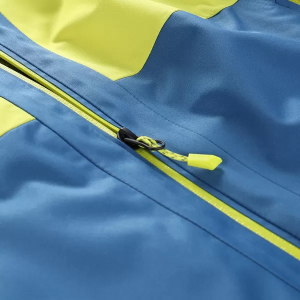  Sítőkabát ALPINE PRO REAMO KJCB305 VILÁGOSZÖLD 