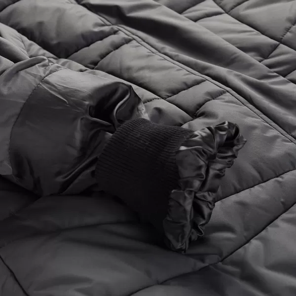  Kabát ALPINE PRO GOLENA LCTD231 SÖTÉTSZÜRKE 