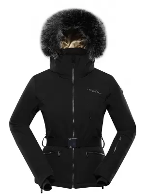 Női sí softshell dzseki ALPINE PRO DOWELA LJCB612 FEKETE