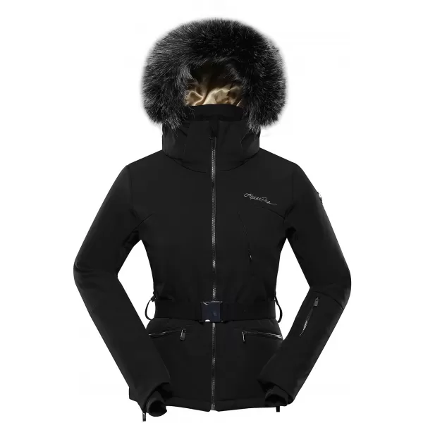  Női sí softshell dzseki ALPINE PRO DOWELA LJCB612 FEKETE 