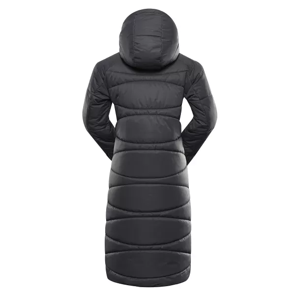  Kabát ALPINE PRO GOLENA LCTD231 SÖTÉTSZÜRKE 