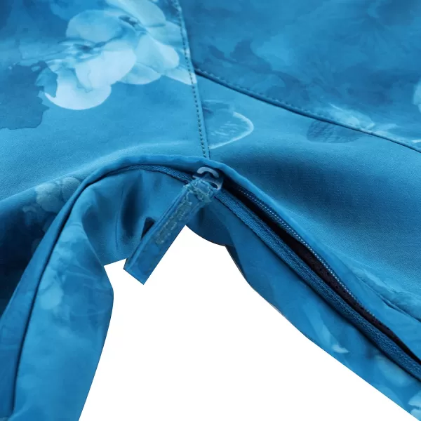  Női softshell dzseki ALPINE PRO HOORA LJCC590 KÉK 