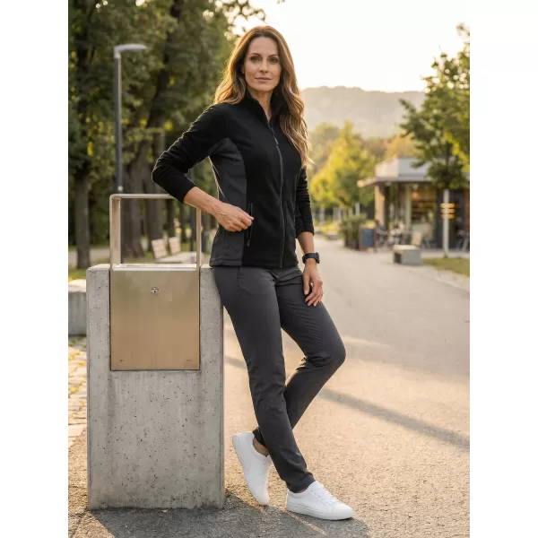  Női gyapjú pulóver ALTISPORT NoPrint NP/ALW825 FEKETE 