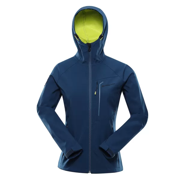  Női softshell dzseki ALPINE PRO ESPRITA LJCB589 KÉK 