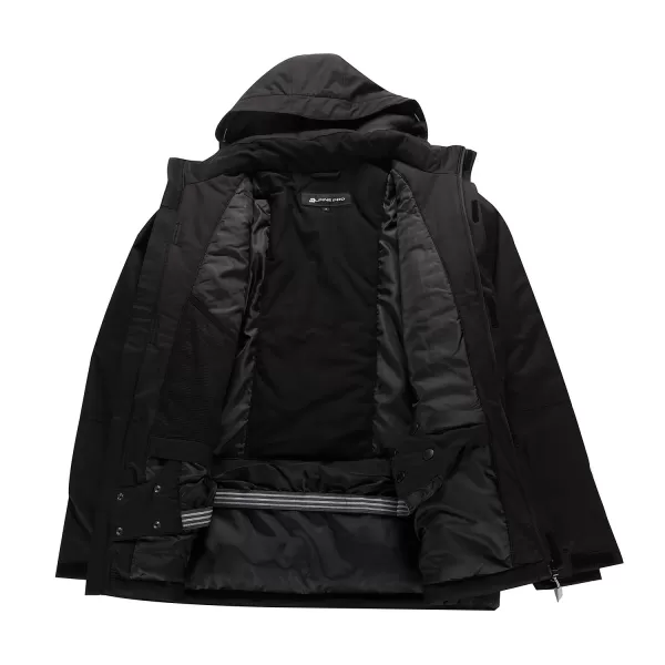  Férfi sí kabát ALPINE PRO COMED MJCD716 FEKETE 