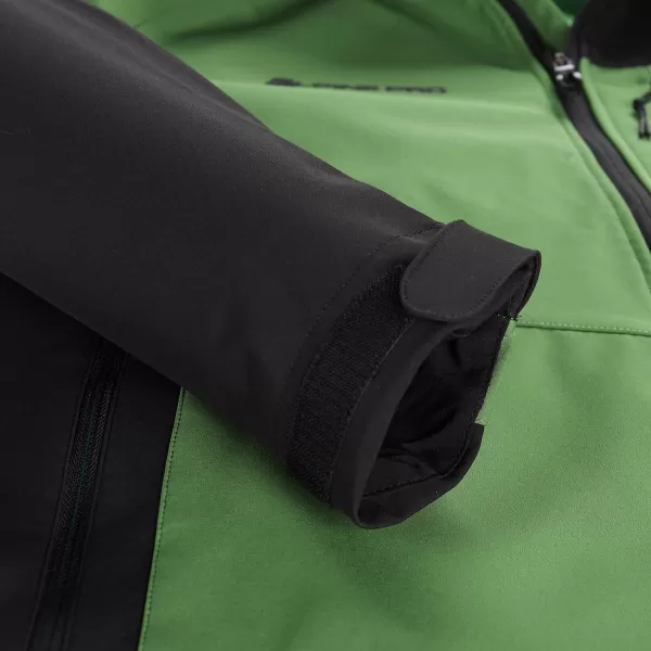  Férfi softshell dzseki ALPINE PRO ESPRIT MJCD622 ZÖLD 