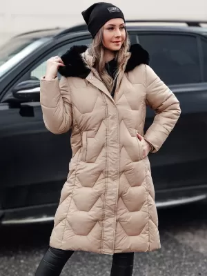 Kabát DSTREET WINTERACT TY4777 BÉZS