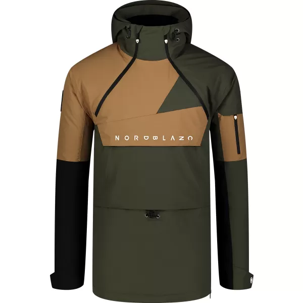  Férfi téli kabát NORDBLANC SNOWPACK NBWJM8124 HADSEREG ZÖLD 