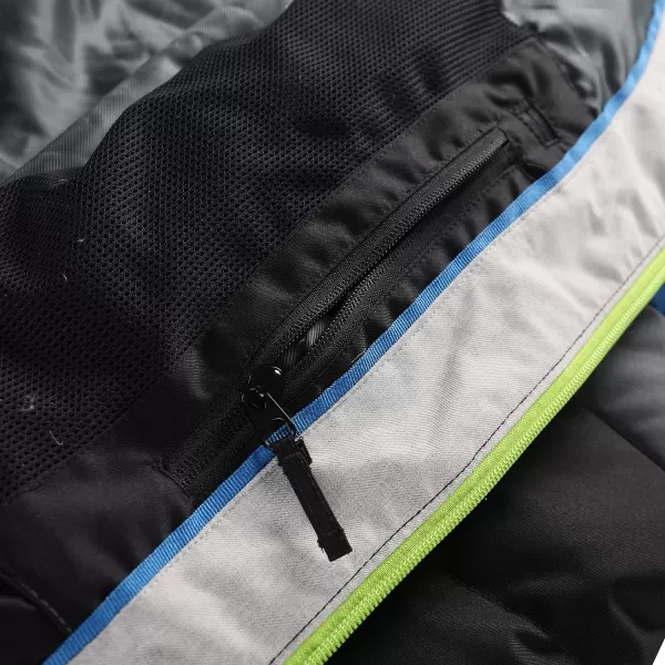  Férfi toll sí kabát ALPINE PRO FEEDR MJCB638 FEKETE 