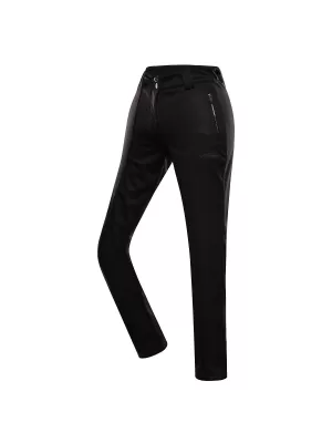 Női sí Softshell nadrág ALPINE PRO UFEDA LPAD674 FEKETE