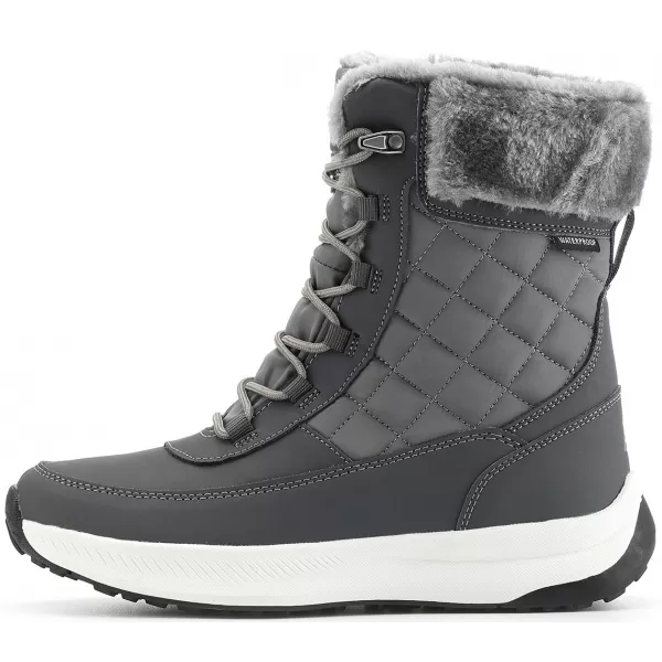  Női csizma ALPINE PRO ARONA LBTD544 SÖTÉTSZÜRKE 