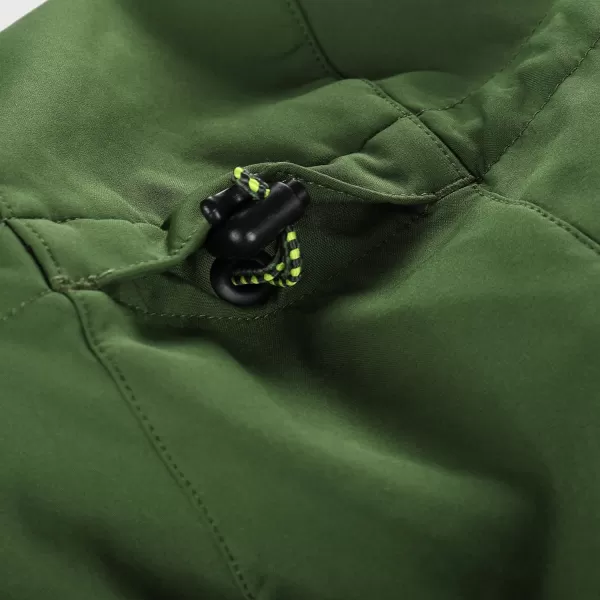  Női softshell dzseki ALPINE PRO HOORA LJCD590 ZÖLD 