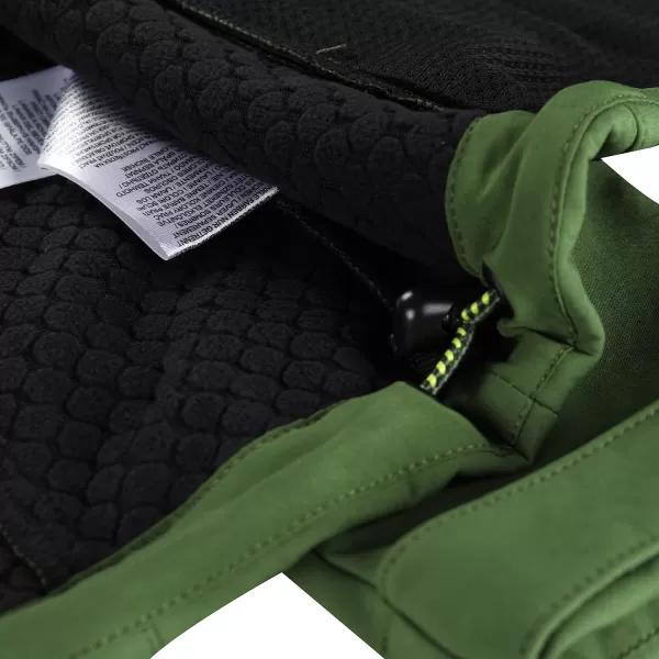  Női softshell dzseki ALPINE PRO HOORA LJCD590 ZÖLD 