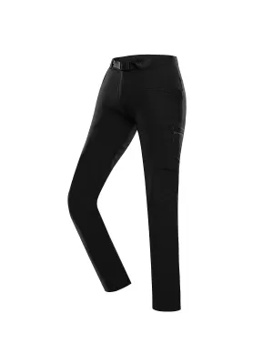 Női softshell nadrág ALPINE PRO CORBA LPAD663 FEKETE