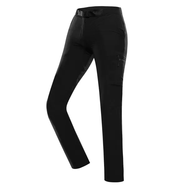  Női softshell nadrág ALPINE PRO CORBA LPAD663 FEKETE 