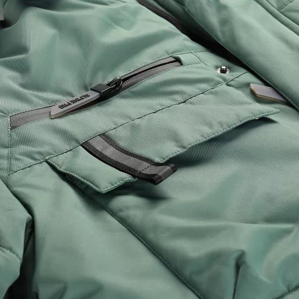  Kabát ALPINE PRO WERD MJCD681 ZÖLD 