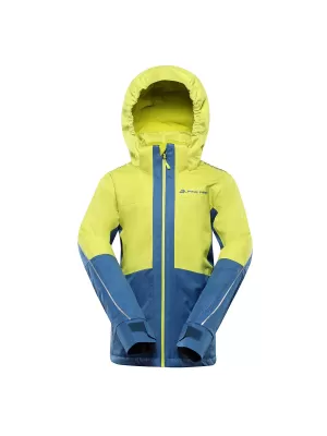 Sítőkabát ALPINE PRO REAMO KJCB305 VILÁGOSZÖLD