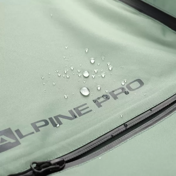  Férfi sí kabát ALPINE PRO OMEQ MJCB644 ZÖLD 