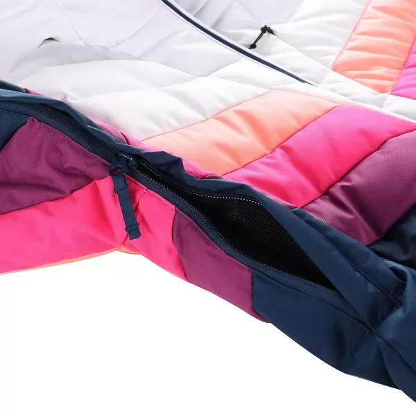  Női toll sítakabát ALPINE PRO FEEDRA LJCB604 KÉK 