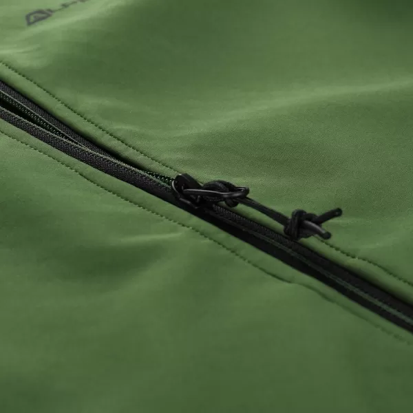  Női softshell dzseki ALPINE PRO HOORA LJCD590 ZÖLD 