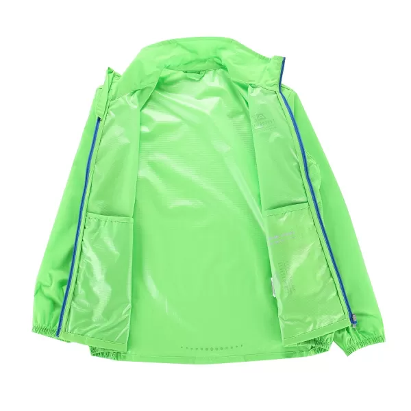  Baby Ultra -fénykabát ALPINE PRO SPINO KJCC319 ZÖLD 