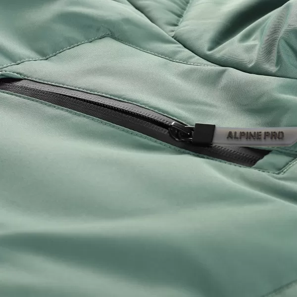  Kabát ALPINE PRO WERD MJCD681 ZÖLD 