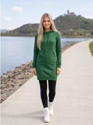 Hölgyek hosszúkás pulóvere ALTISPORT NoPrint NP/ALW914 ÜVEG