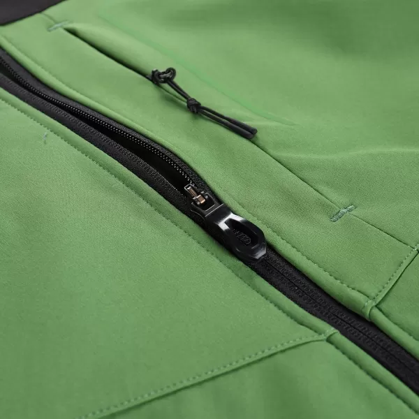 Férfi softshell dzseki ALPINE PRO ESPRIT MJCD622 ZÖLD 