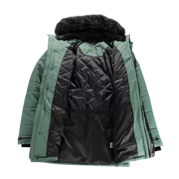  Kabát ALPINE PRO WERD MJCD681 ZÖLD 